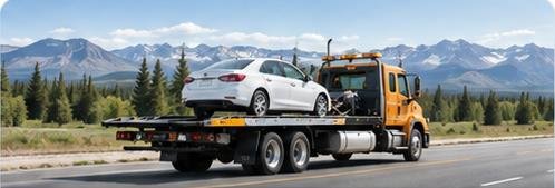 Calgary Winter Towing: Battery Boost and Snow Recovery