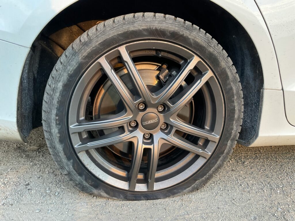 Flat Tyre on a Calgary Highway? What to Do and When to Call a Tow Truck